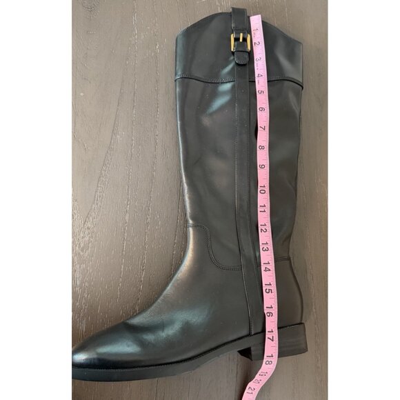 Vionic Size 9 Women's Phillipa Medium Calf Tall Shaft Boots Black Leather - Picture 14 of 16